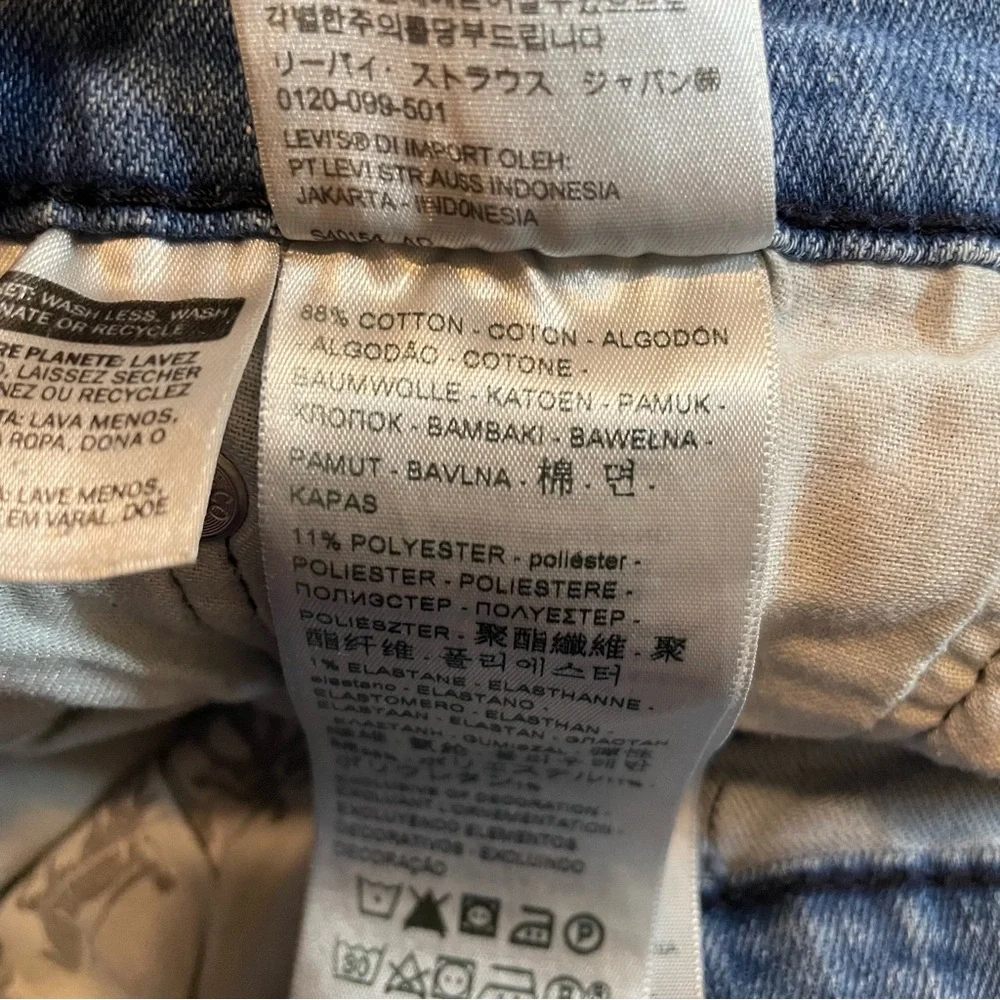 Levis 514 Mens Straight Fit Jeans Light Wash Blue Denim‎ 36x28 00514-1285
